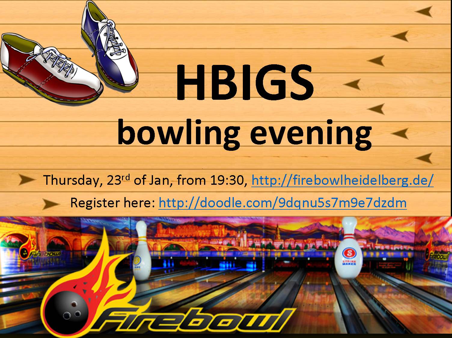 HBIGS goes bowling cause it´s on fire - Jan 2014
